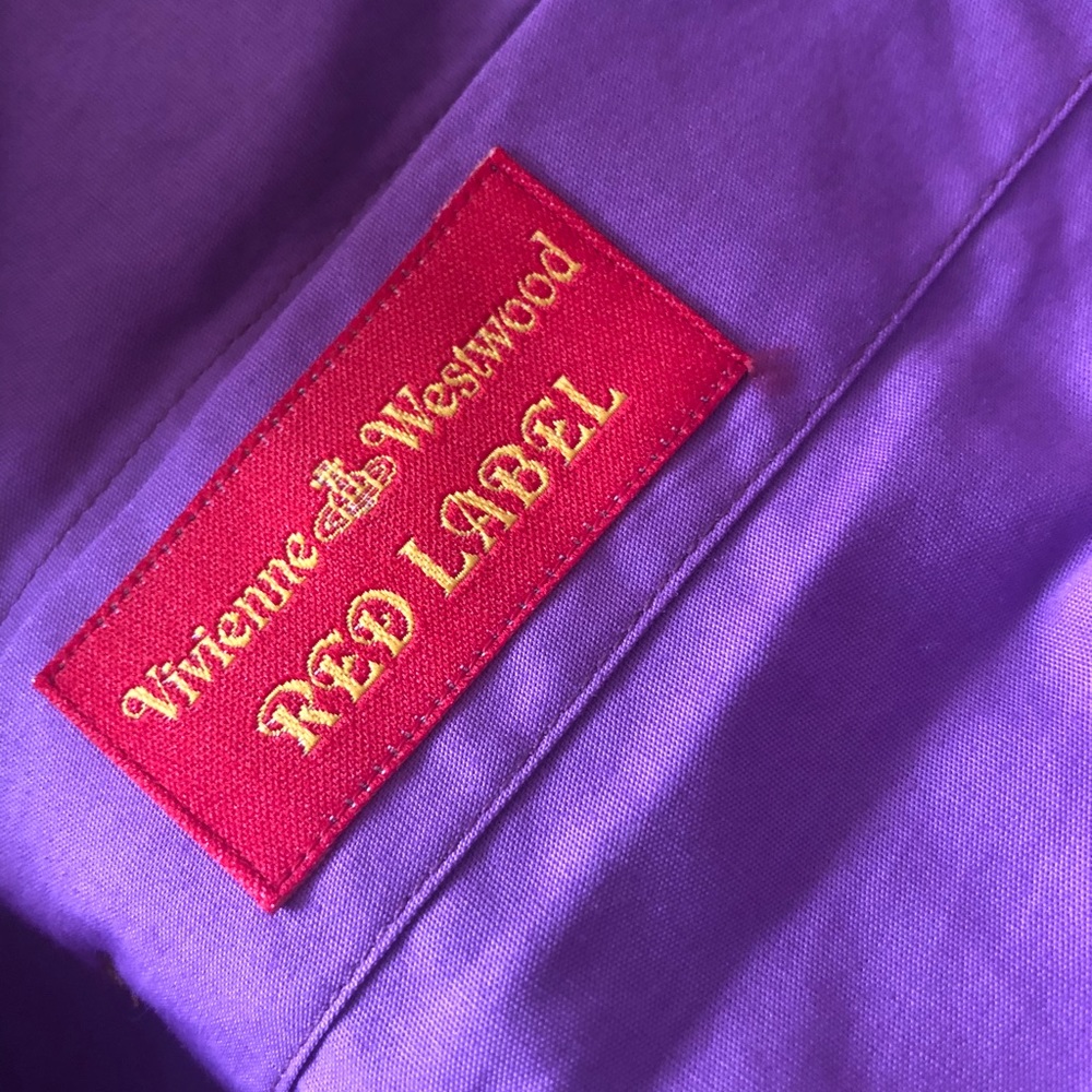 Vivienne Westwood Red Label Lavender Button Down - Picture 5 of 8